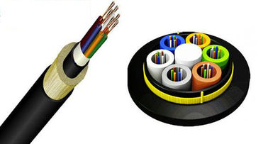 गुणवत्ता  24core All Dielectric ADSS Non Metallic  self-supporting aerial  Fiber Optic Cable कारखाना