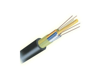 गुणवत्ता  Outdoor Loose Tube Aerial Fiber Optic Cable GYFTY With FRP Central Strengthen कारखाना