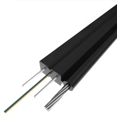 GJYXFCH आउटडोर 2कोर FRP ड्रॉप फाइबर ऑप्टिक केबल FTTH फाइबर केबल
