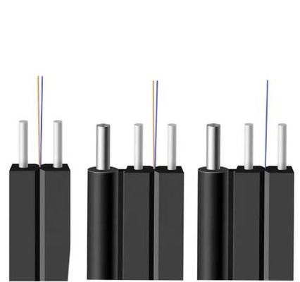 फाइबर ऑप्टिक 4 कोर 2 किमी FTTH ड्रॉप केबल सिंगल मोड फाइबर ऑप्टिक केबल