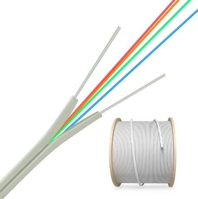 लचीला 2 6 कोर G657 A1 G 657a1 स्व-समर्थन FTTH फाइबर ऑप्टिक ड्रॉप केबल