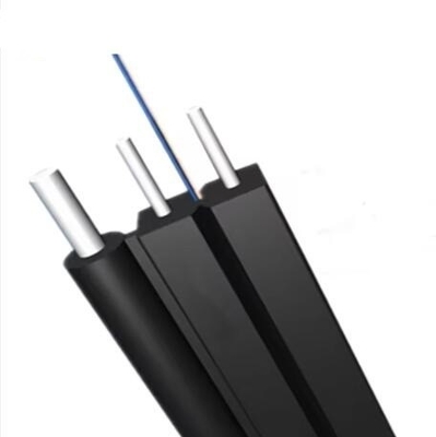 लचीला 2 6 कोर G657 A1 G 657a1 स्व-समर्थन FTTH फाइबर ऑप्टिक ड्रॉप केबल