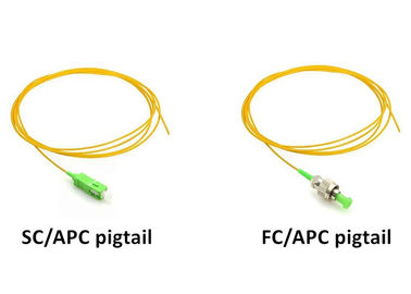 पोलिश UPC / APC बेनी फाइबर ऑप्टिक केबल उच्च तापमान स्थिरता