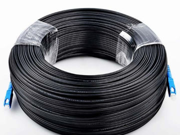 1 2 4 कोर GJYXFCH FTTH ड्रॉप केबल सॉफ्ट 245um इंडोर फाइबर ऑप्टिक केबल