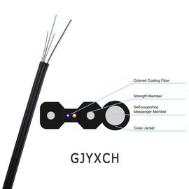 GJYXCH/GJYXFCH आउटडोर सेल्फ सपोर्टिंग एफटीटीएच ड्रॉप केबल 1/2/4 कोर सिंगल मोड चित्र 8 फाइबर ऑप्टिक केबल