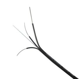 आउटडोर 4 कोर GYXFCH FRP केंद्रीय शक्ति मेम्बर फाइबरG657A1 FTTH ड्रॉप केबल