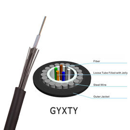 चीन GYXTY सेंट्रल लूज़ ट्यूब आउटडोर एरियल और डक्ट G657A SM फाइबर ऑप्टिक केबल वायर