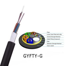 GYFTY 12 Core Ofc केबल ढीली ट्यूब गैर-धातु और गैर-बख़्तरबंद आउटडोर