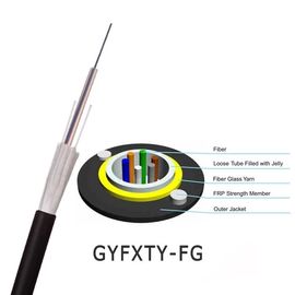 2 कोर GYFXTY सेंट्रल लूज ट्यूब केबल नॉन-मेटालिक और नॉन-बख़्तरबंद