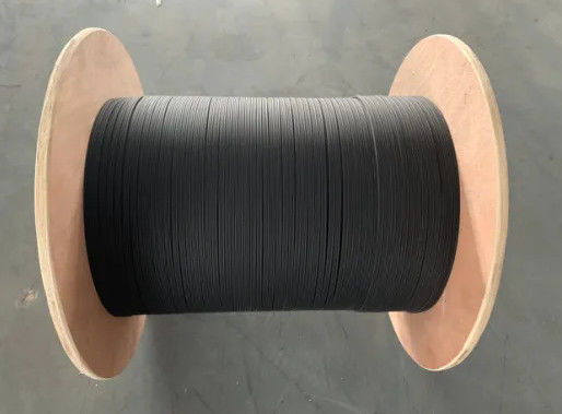 ईबोकॉम स्टील वायर FTTH ड्रॉप केबल मजबूत डेटा ट्रांसमिशन के लिए गर्म डुबकी जस्ती